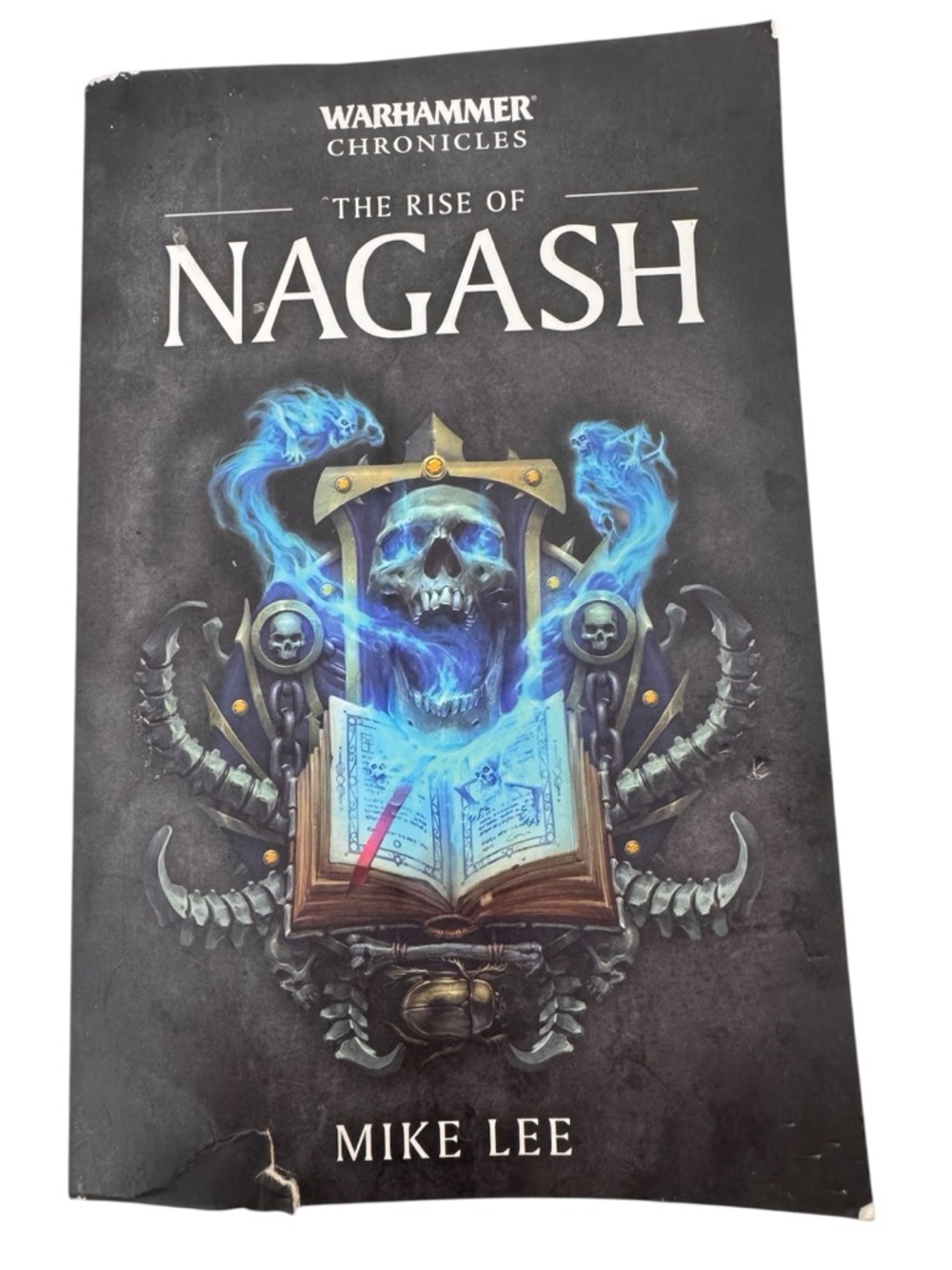 Warhammer Chronicles: The Rise of Nagash by Mike Lee - Black & Blue Cover